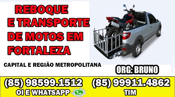 Foto 0 Reboque de Motos em Fortaleza